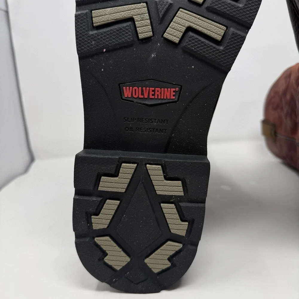 Wolverine Men Rancher Waterproof Wellington Work Boot Shoes size 13 ew steel toe